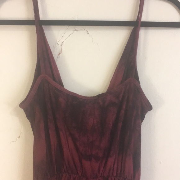 ❤️Ginger G Romper in Rust Red/Black Tye-Dye (S)🖤 - Picture 8 of 9